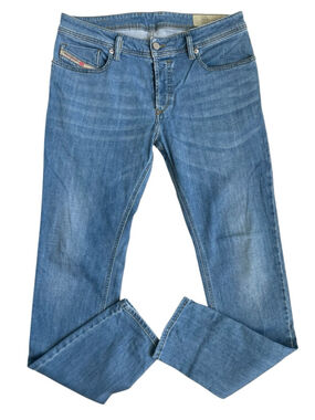 Diesel Sleenker Jeans Mens 32x32 Blue Slim Skinny Stretch 086AK
